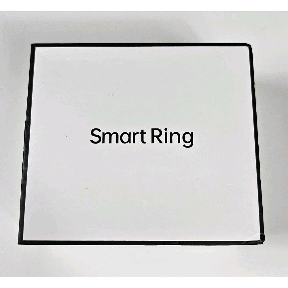 Smart Ring Health Tracker‎ Fitness Tracker Heart Sleep Size 12 Black NIB